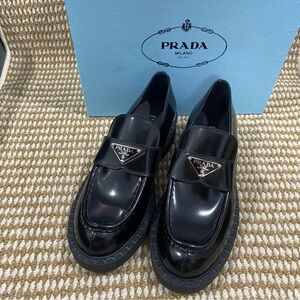 Prada Women’s Black Loafers